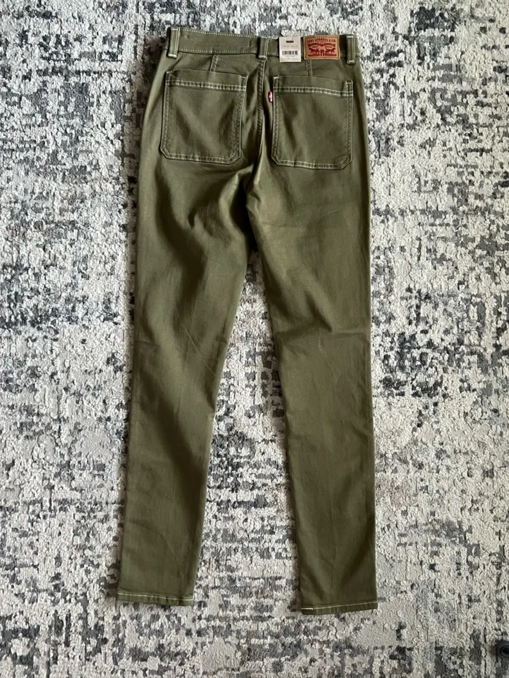 Levi's Women's Skinny Jeans in Olive Green‎